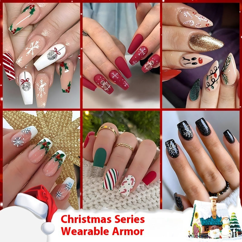 Festive Nail Sticker Set – Christmas Edition