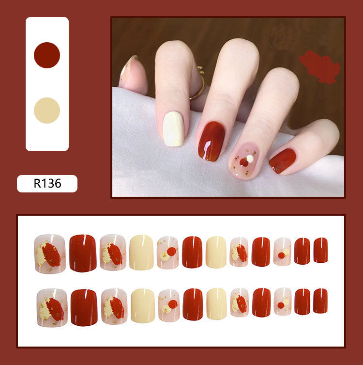Glazed Nude Almond — Short