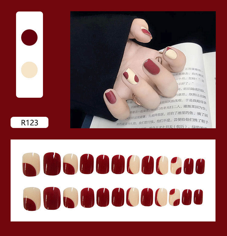 Glazed Nude Almond — Short