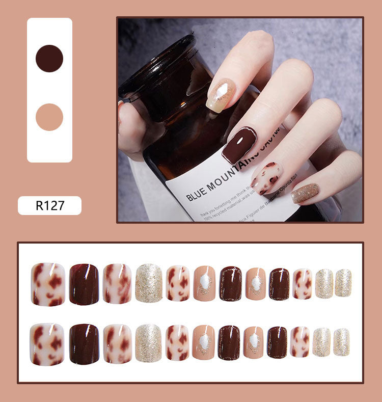 Glazed Nude Almond — Short