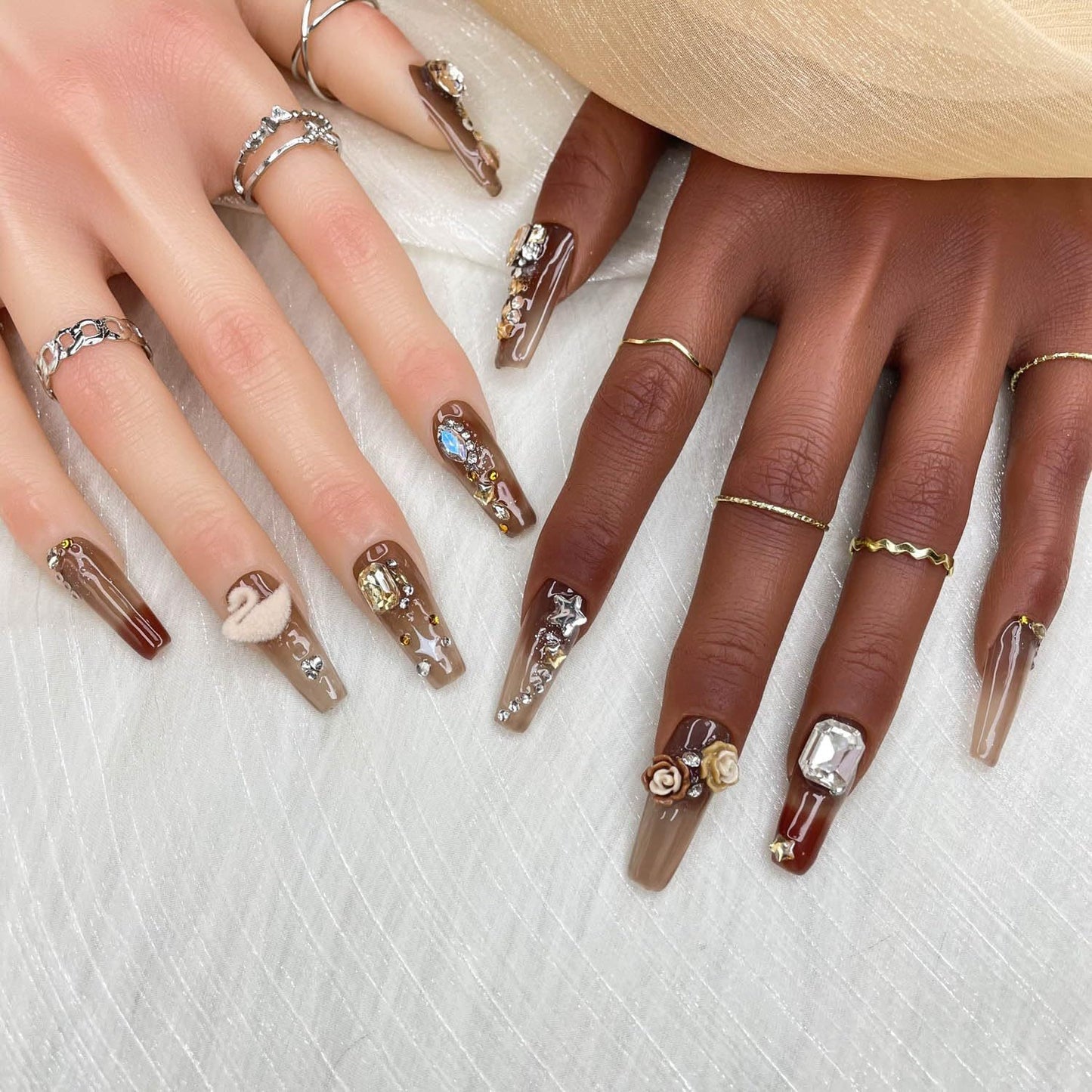 CharmFit Nails – Hazel Serenade Edition