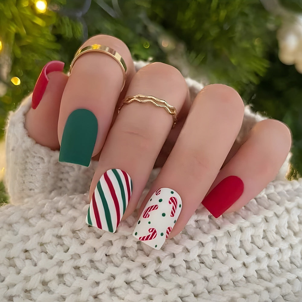 Festive Nail Sticker Set – Christmas Edition