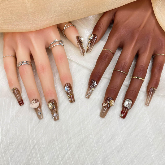 CharmFit Nails – Hazel Serenade Edition